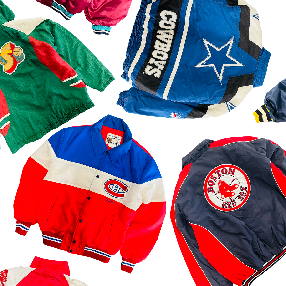 Bulk Wholesale NFL, NBA, MLB, and NHL Sweatshirts