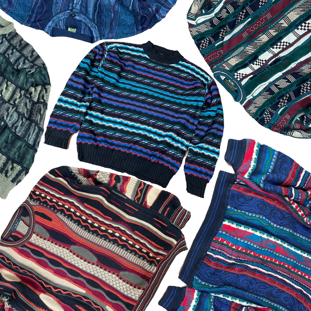 
                  
                    25 x Coogi Style Patterned Knit Jumpers
                  
                