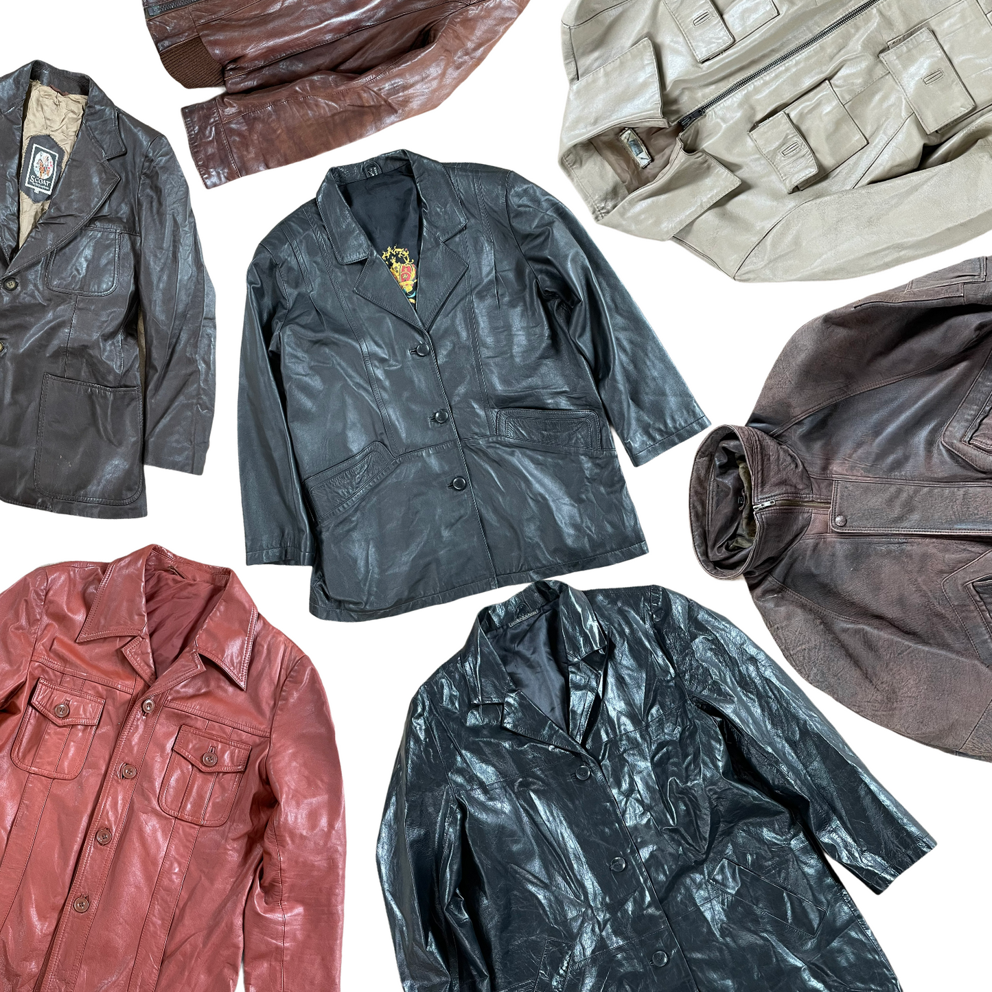 
                  
                    25kg USA & European Leather Jackets Mix - BALE
                  
                