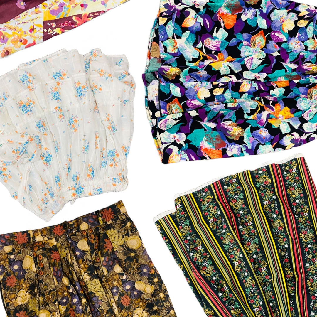 
                  
                    25 x Floral Skirts
                  
                