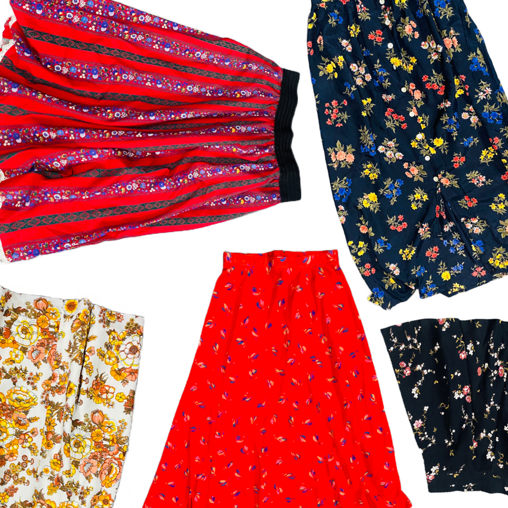 
                  
                    25 x Floral Skirts
                  
                