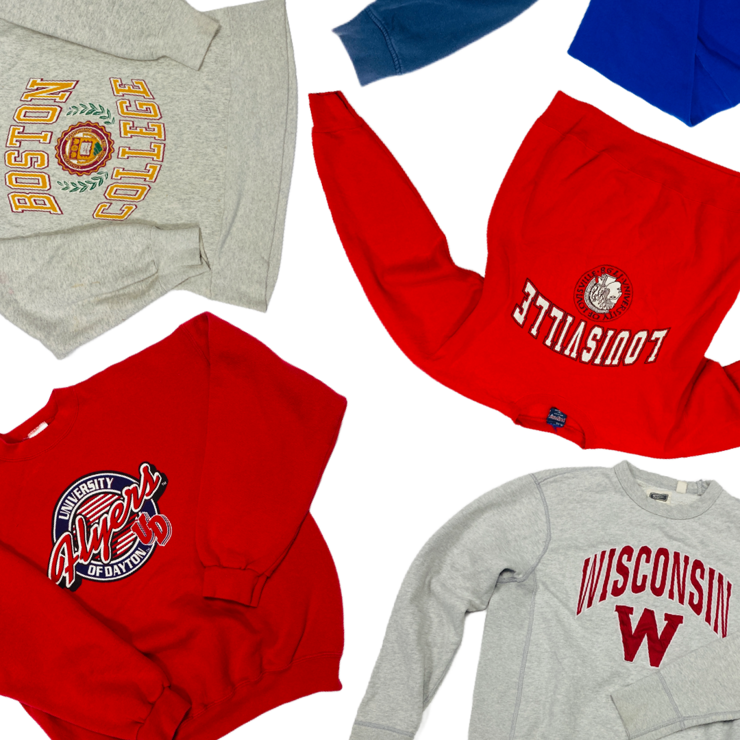 
                  
                    25 x Printed/College Sweaters
                  
                
