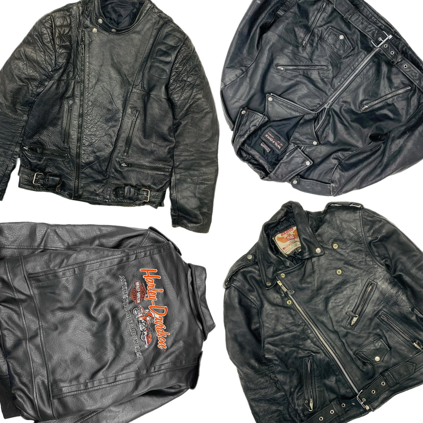 
                  
                    25 x Leather Biker Jackets
                  
                