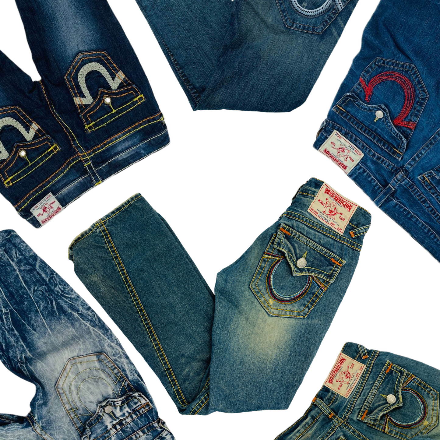 Vintage 90s True Religion light wash Bobby Super T baggy jeans | Shapiro  Selective