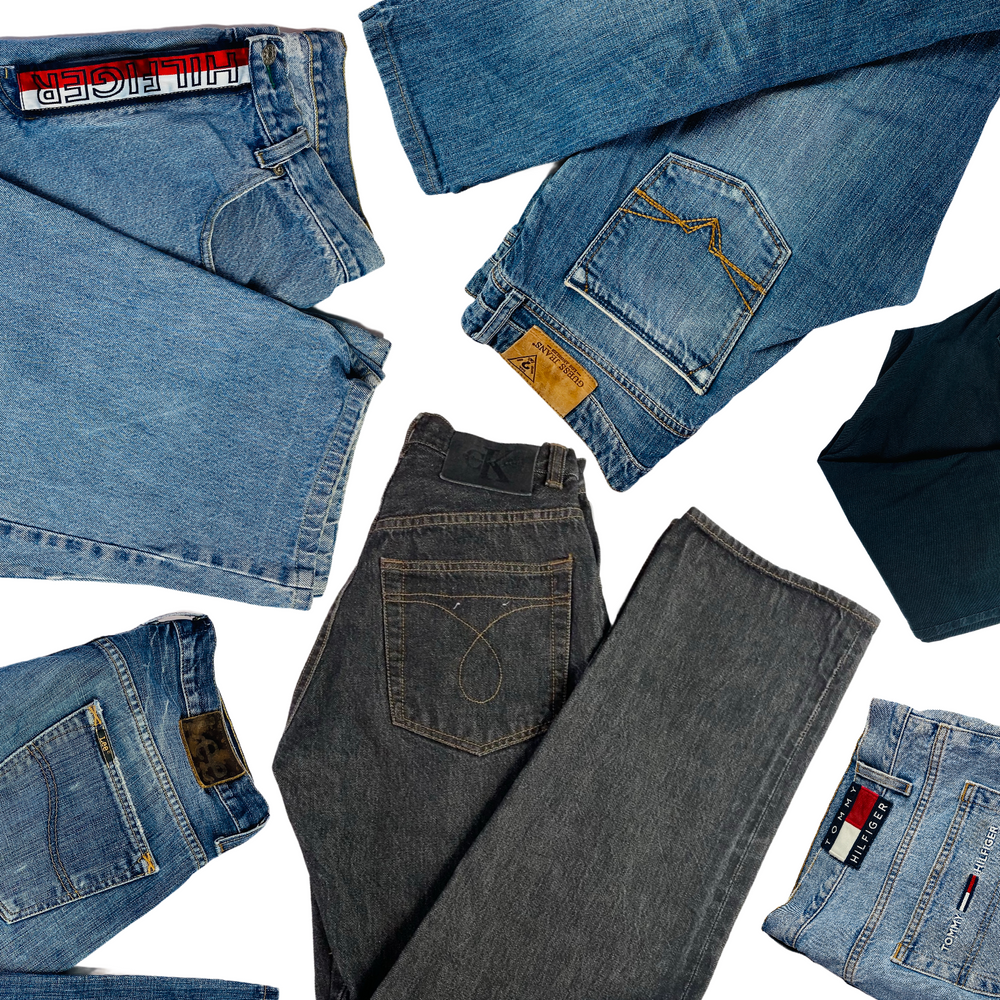 25kg Branded Jeans Mix - BALE
